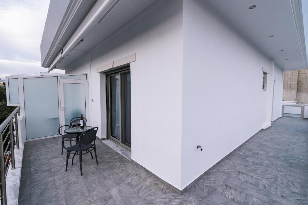 Lychnos Apartments Kamilári Exterior foto